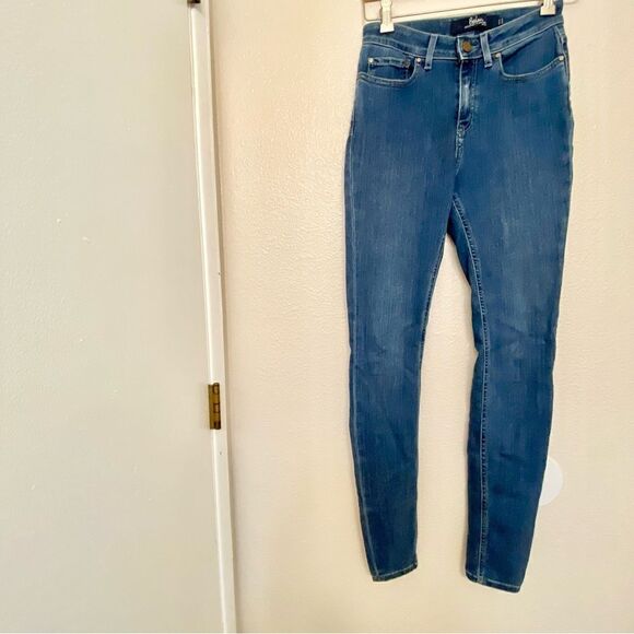 Boden Jeans Mayfair Modern Skinny mid rise medium wash women’s size 4 long (32”) - Picture 2 of 14